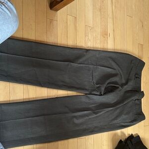 Larry Levine Charcoal Dress Pants
